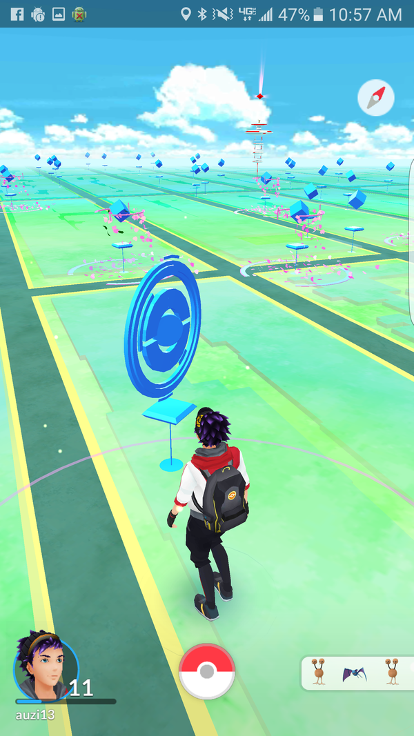 Pokemon Go Radar Size